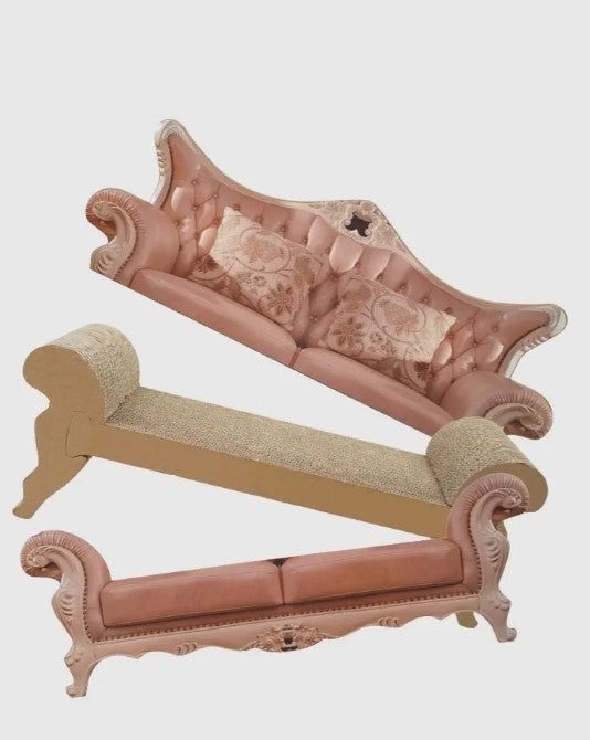 Rascador Tipo Sofa Para Gatos, Rascadores Estilo Europeo