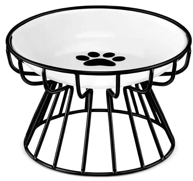 Plato Elevado Ceramica Estilo Europeo Para Perros Y Gatos