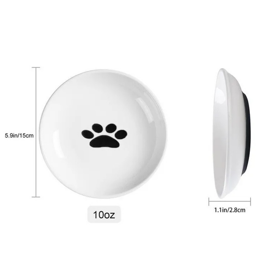 Plato Elevado Ceramica Estilo Europeo Para Perros Y Gatos