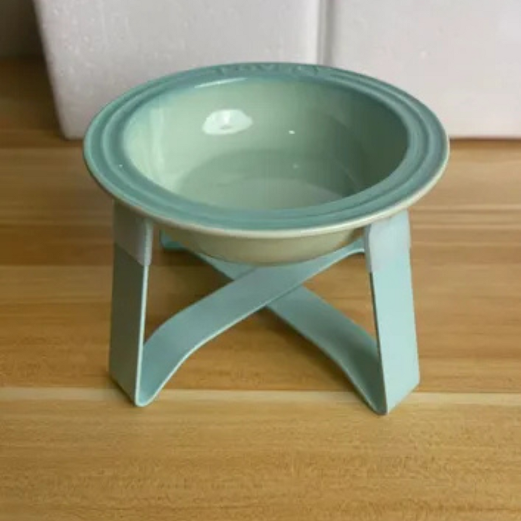 🐾 Plato Cerámica S Elevada Para Mascota Gato Perro Pequeño