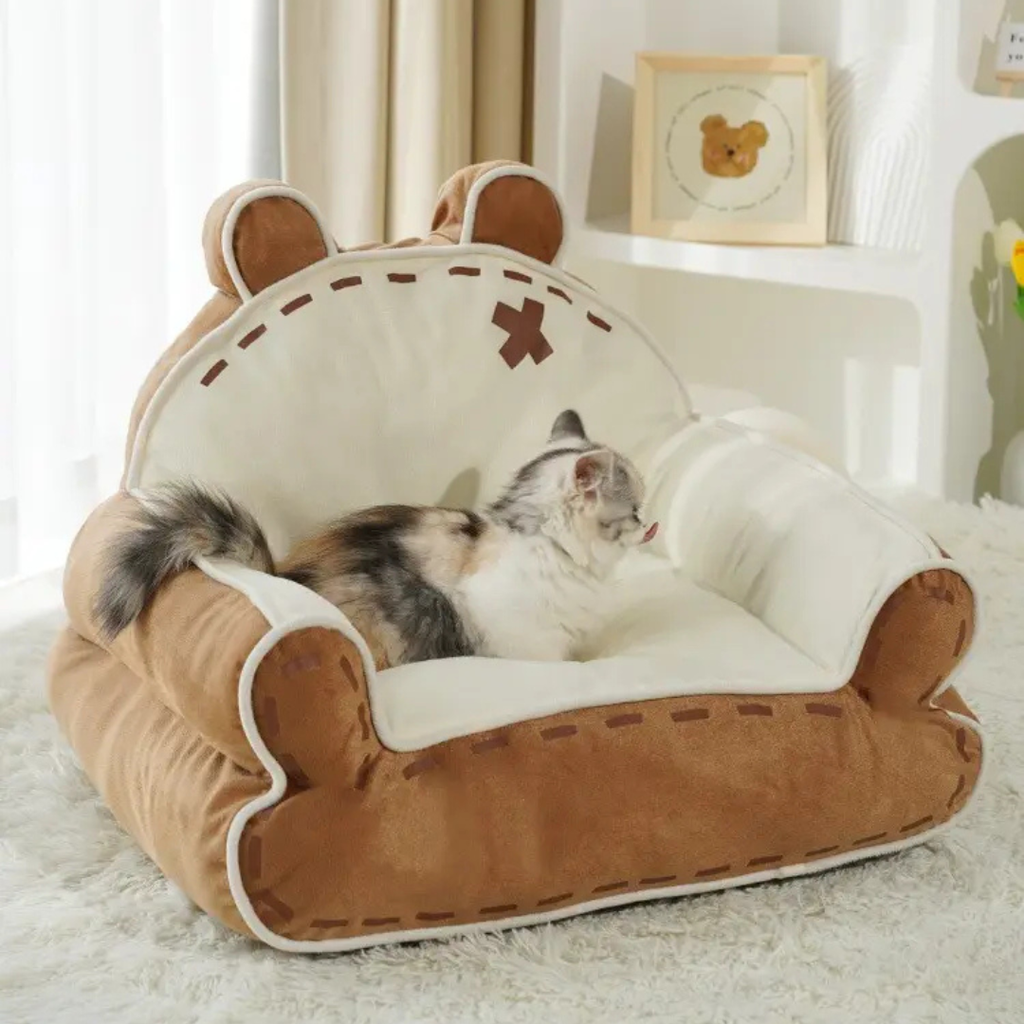 Cama Super Suave Tipo Sofa Para Mascotas Gato Y Perro