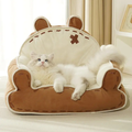 Cama Super Suave Tipo Sofa Para Mascotas Gato Y Perro